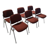Chaises DSC 106 par Giancarlo Piretti pour Castelli – Circa 1970