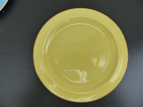 Set of 6 vintage plates Boch Kéraluc Belgium 1950 1960