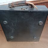 Machine a écrire portative Japy métal Noir Mat années 1950