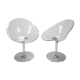Ensemble de 2 chaises Ero de Philippe Starck S par Kartell, 2000