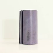 Multifaceted ceramic vase by Angelo Mangiarotti, Italy, 1968.