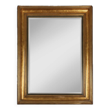 Timeless gilded mirror by Deknudt, Belgium in wood, Belgium ca. 1960