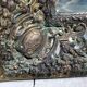 ANCIENT MIRROR WITH PARCLOSES FROM THE NAPOLEON III ERA
