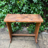 Wood bench