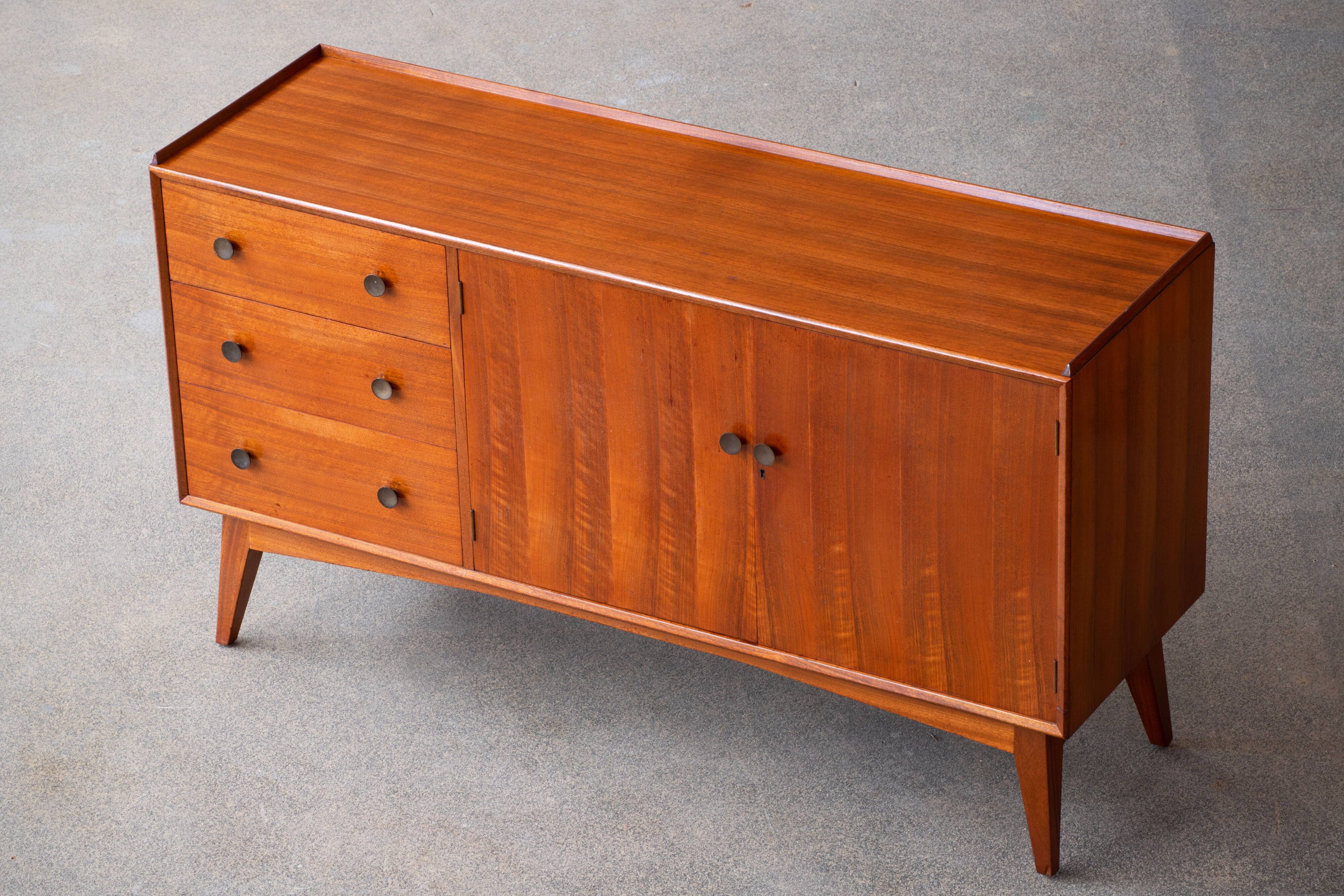 Vintage Scandinavian teak sideboard 1960