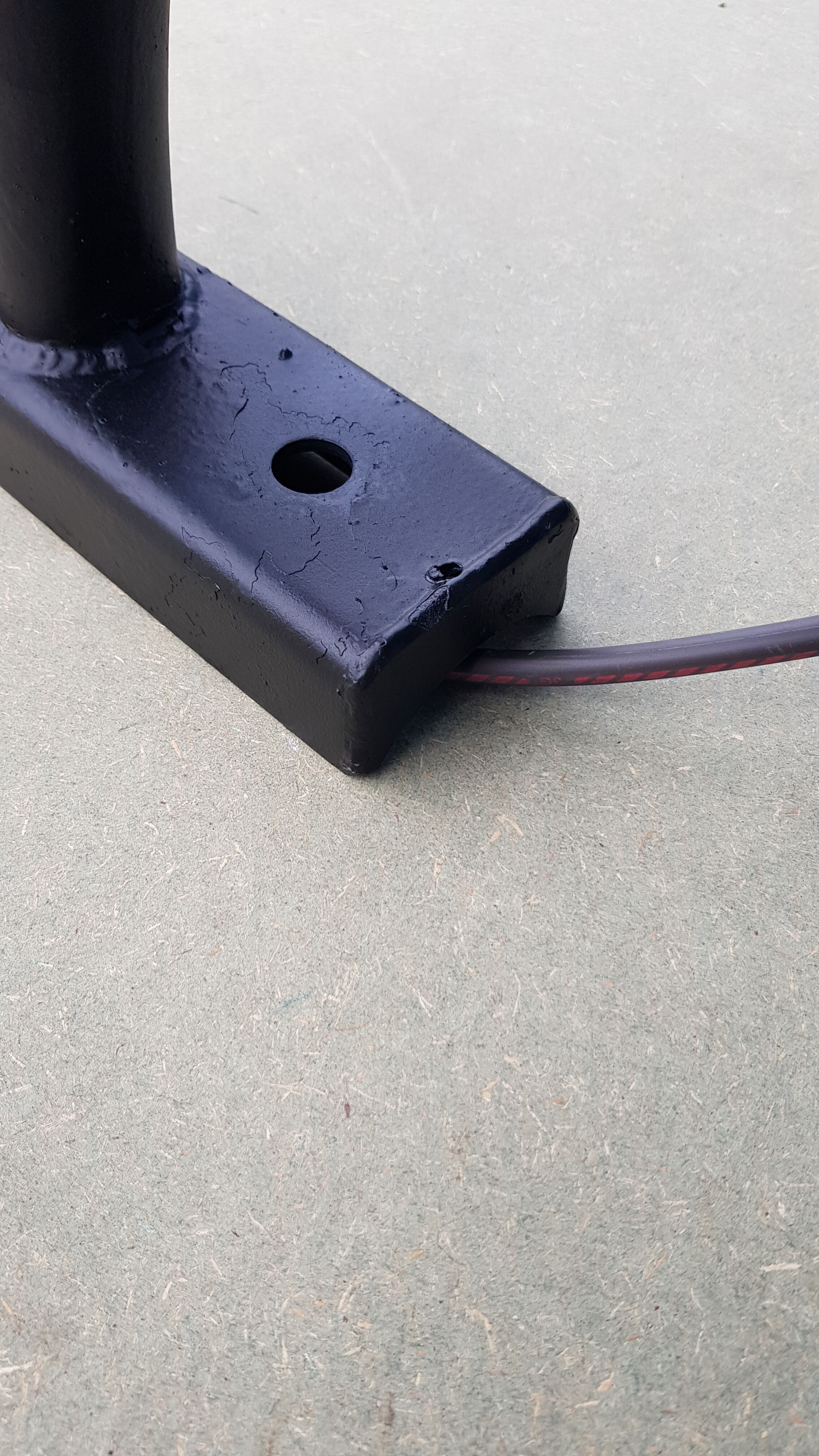 Former round lantern of public lighting of the city of Paris