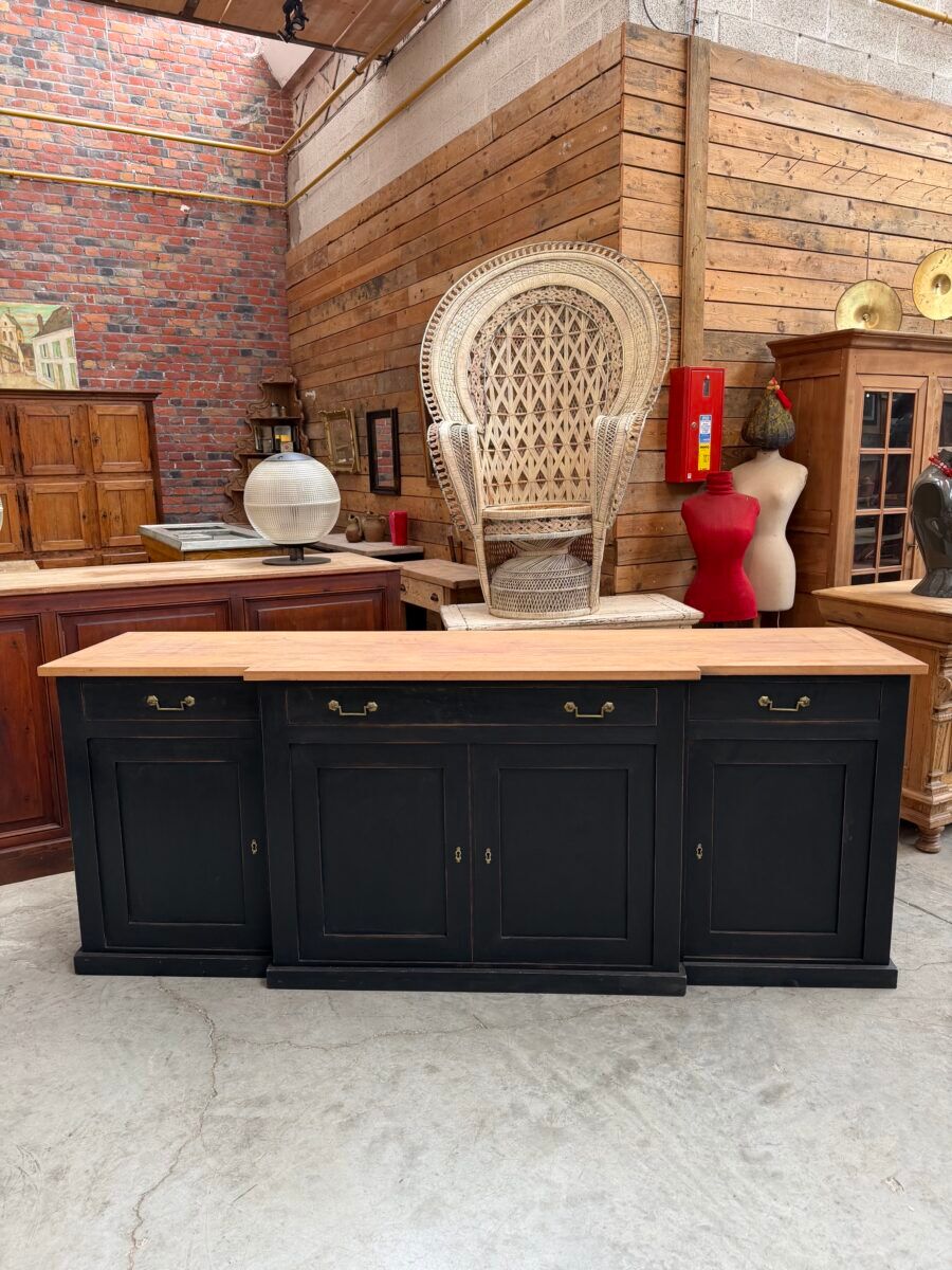 Large patinated sideboard from the 1950s.