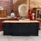 Large patinated sideboard from the 1950s.