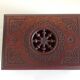 Old patented open-wood cigarette box 30-40 years