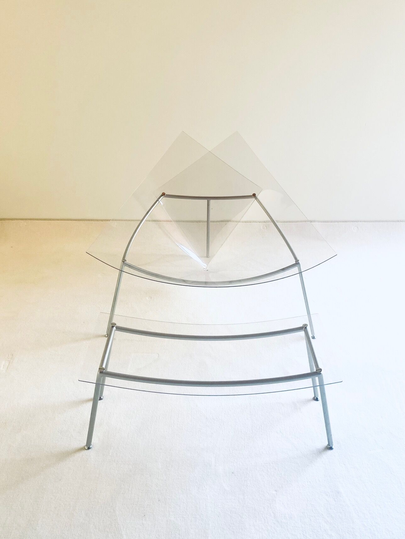 Armchair and ottoman " cone " by the Campana brothers for Edra, 1997