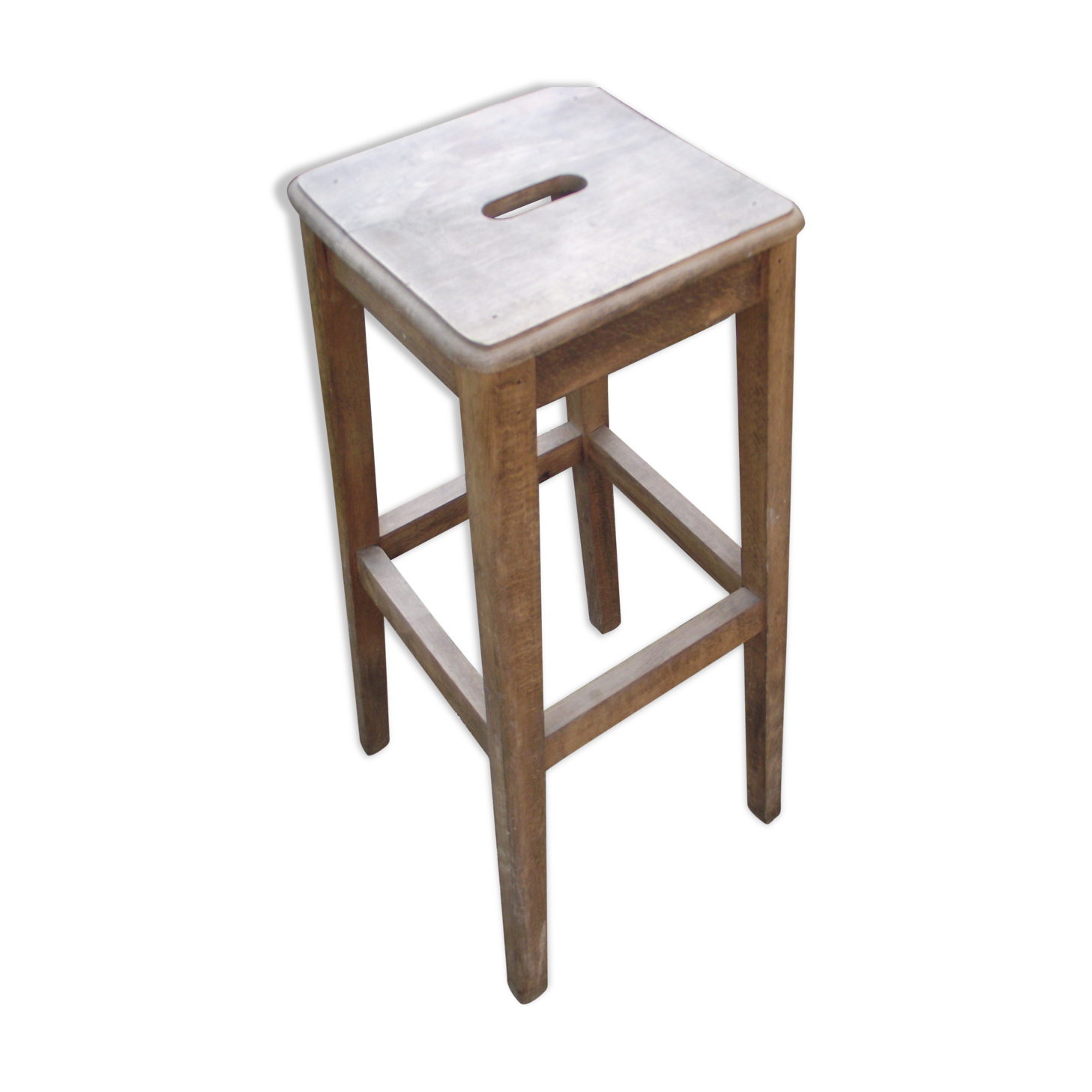 Laboratory workshop stool from the 50s/60s