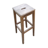 Laboratory workshop stool from the 50s/60s