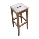 Laboratory workshop stool from the 50s/60s