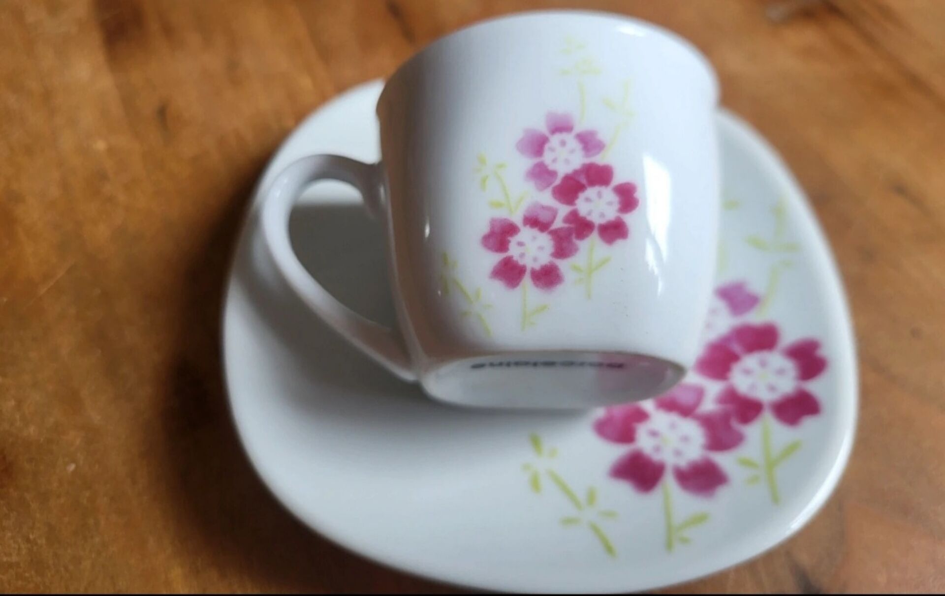 Floral mugs