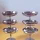 Stainless steel ice cream or dessert cups