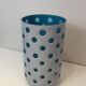 Vase design en verre overlay