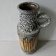 Ceramic vase, fat lava, germany, 70s