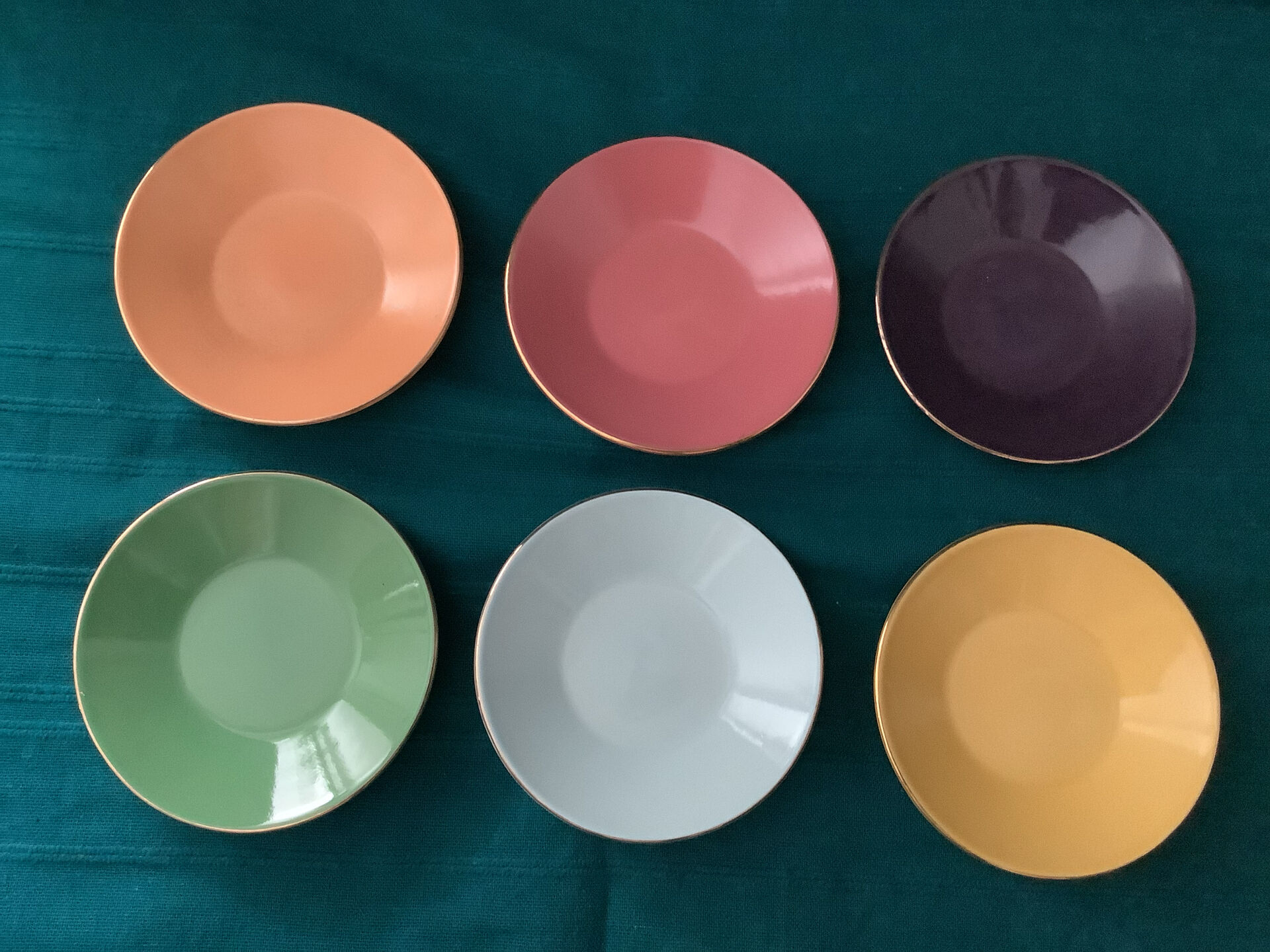 6Tasses + 6 Soucoupes Geneviève Lethu