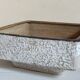 Vetter west-germany ceramic cactus or bonsai pot from the 1950s