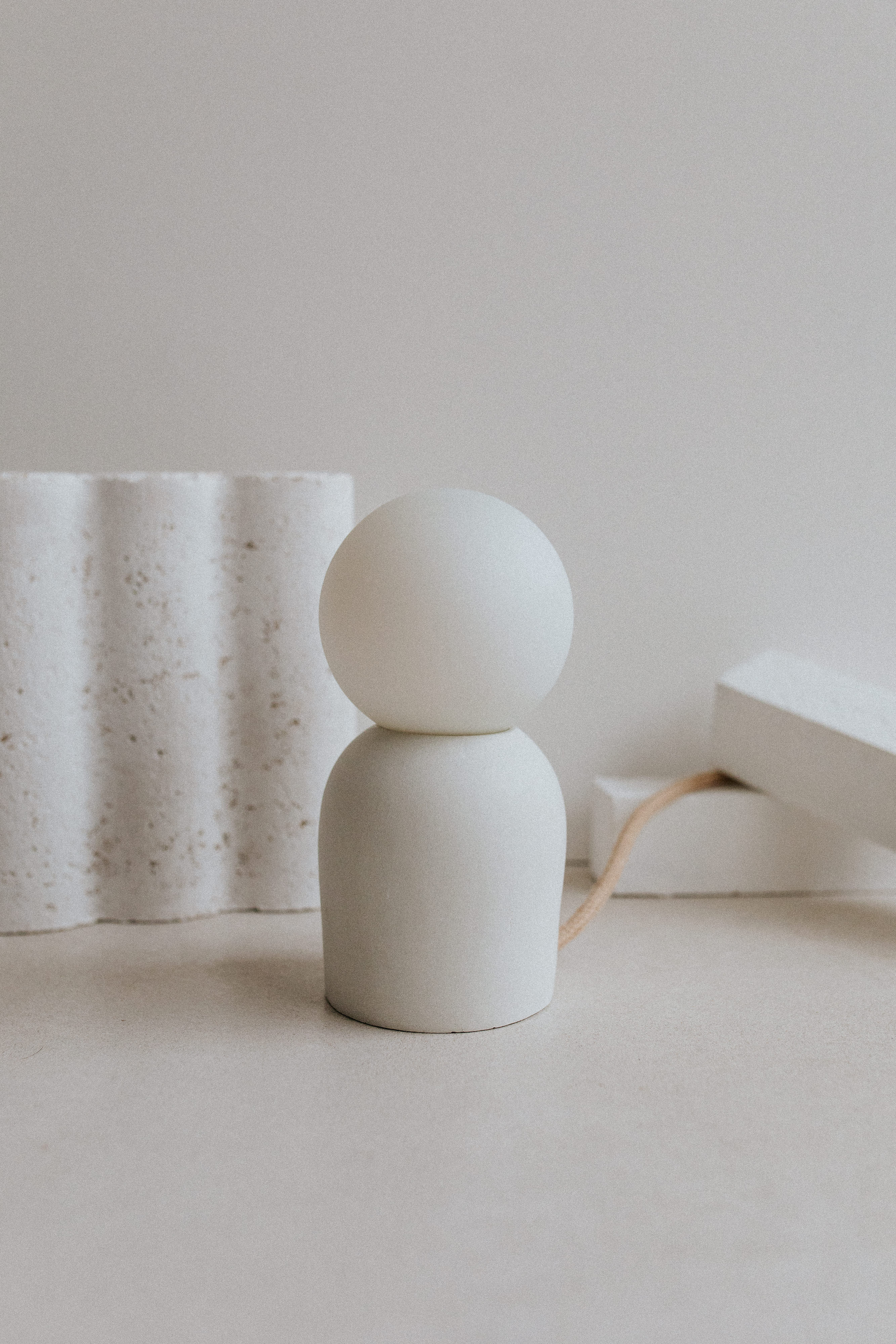 Table lamp Andrée - white - Zuri objects