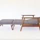 Convertible armchair by V. E. Cukermanienė for Vilniaus Baldų Kombinatas, 1964