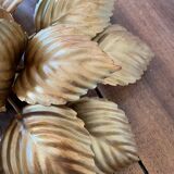 Ceiling light golden flower