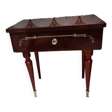 Wooden bedside table, nightstand, side table for sale 50'