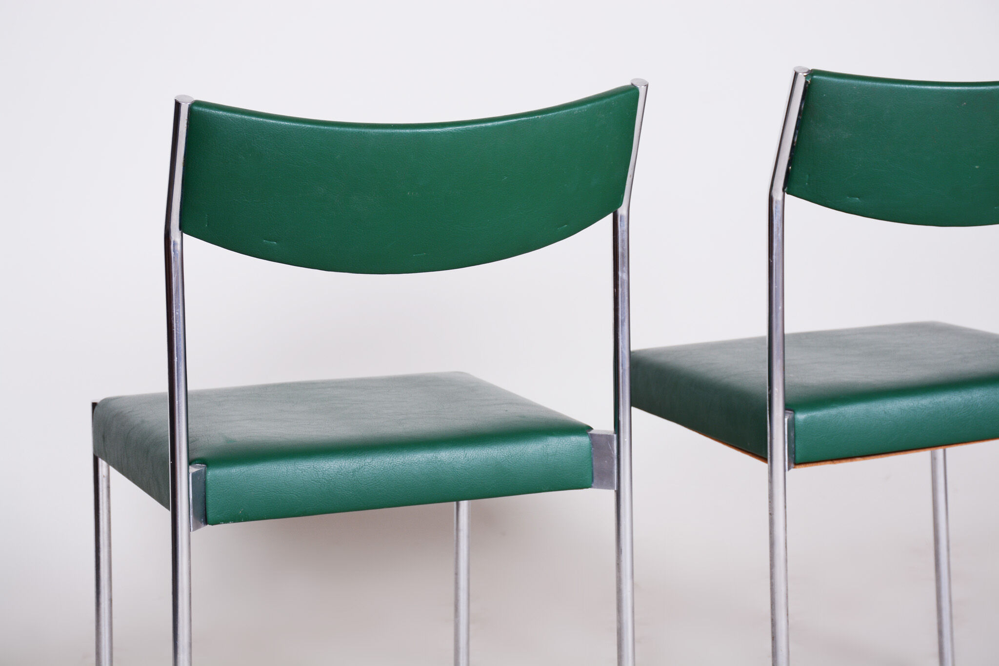 Four Mid Century Dining chairs - 1950s Central Europe