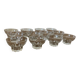 12 champagne glasses