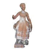 18th century terracotta garden statue