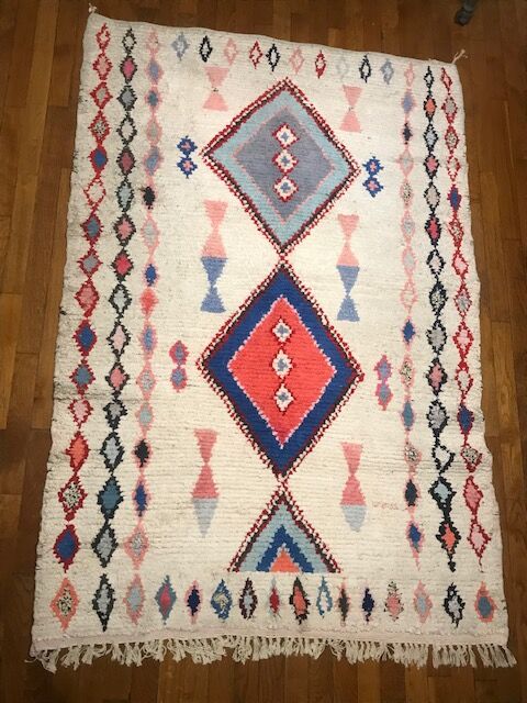 Boucherouite carpet 210x140cm