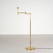Brass reading lamp circa 1980