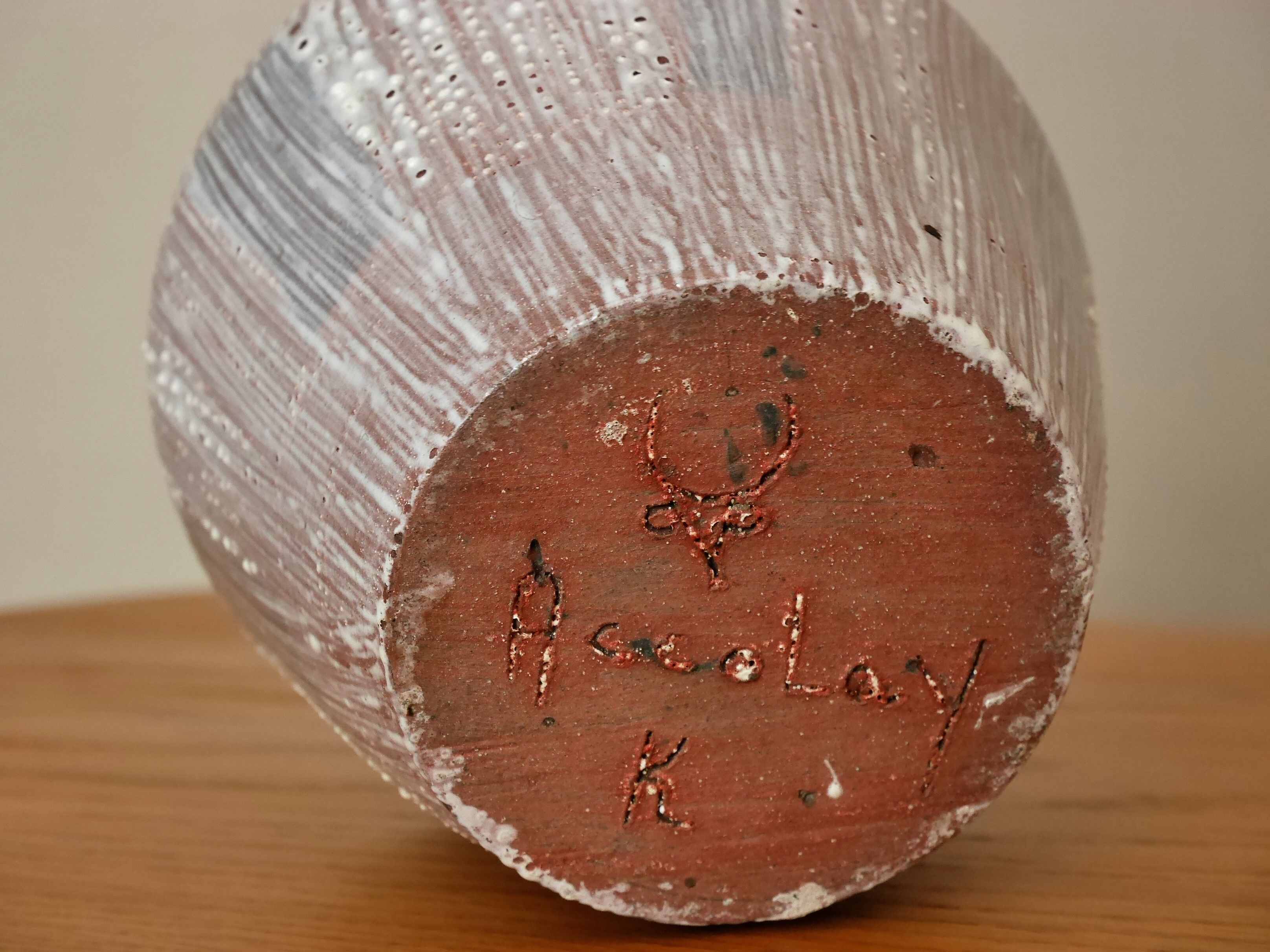 Ceramic accolay vase 50/60