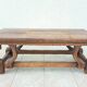Solid oak coffee table 1950