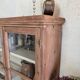 Renovated old wall display cabinet