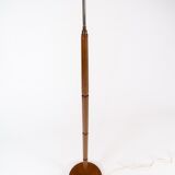 Floor lamp in teak and brass of danish design from the 1960
