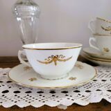 Set of 4 cups from the Chartres-sur-Cher earthenware factory