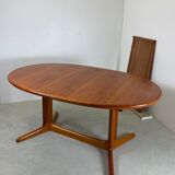 Danish midcentury teak dining table 1960s by Skovby