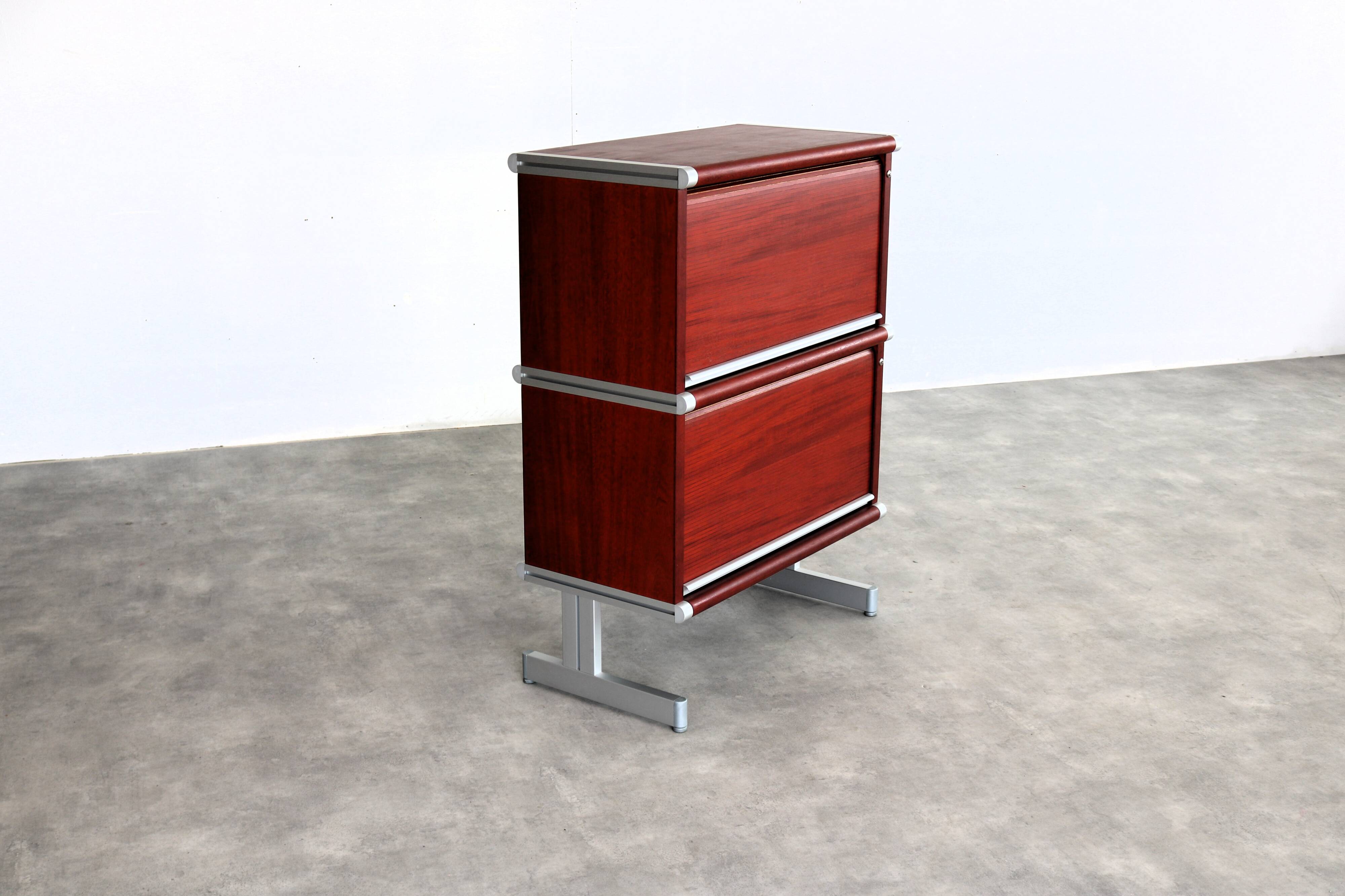 Vintage double filing cabinet | cabinet | office furniture | 1970s