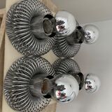 Wall lamp Spring Andréa Lazzari 60s