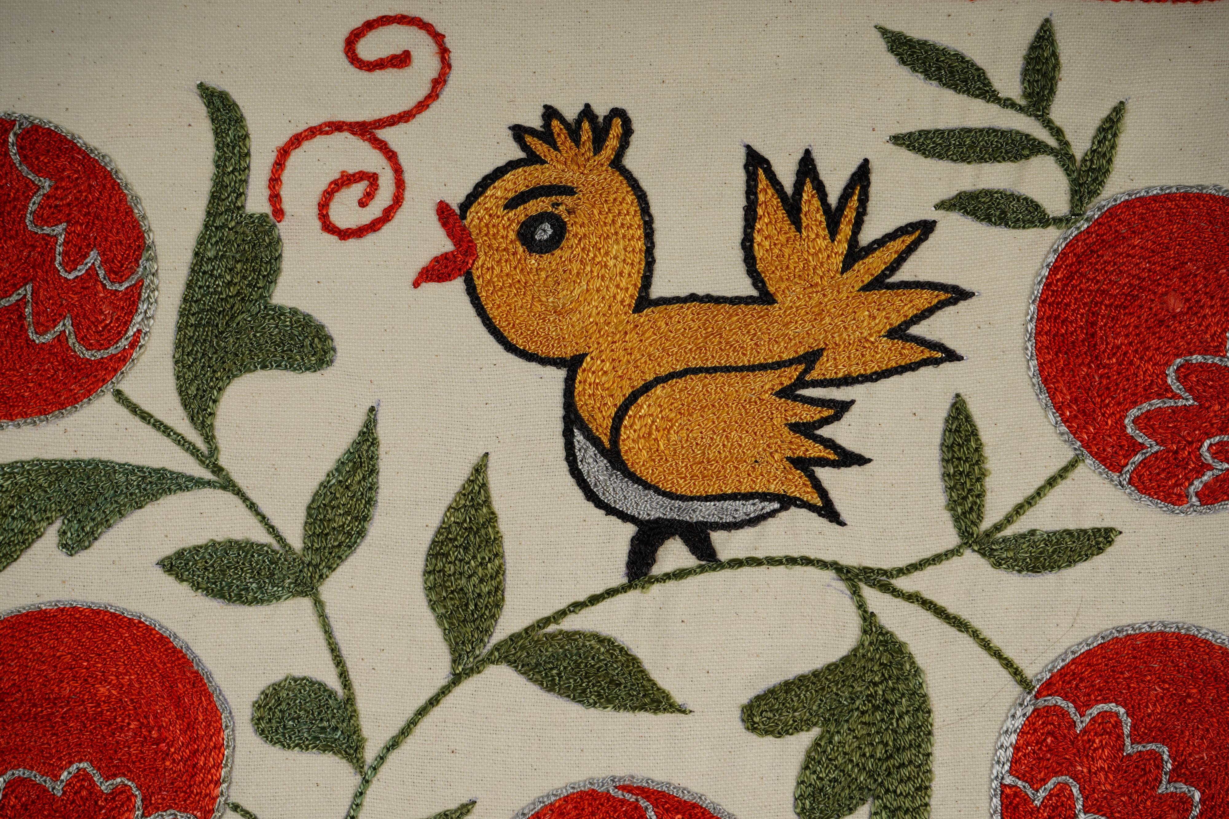 Vintage Turkish rug hand-knotted 50x92cm