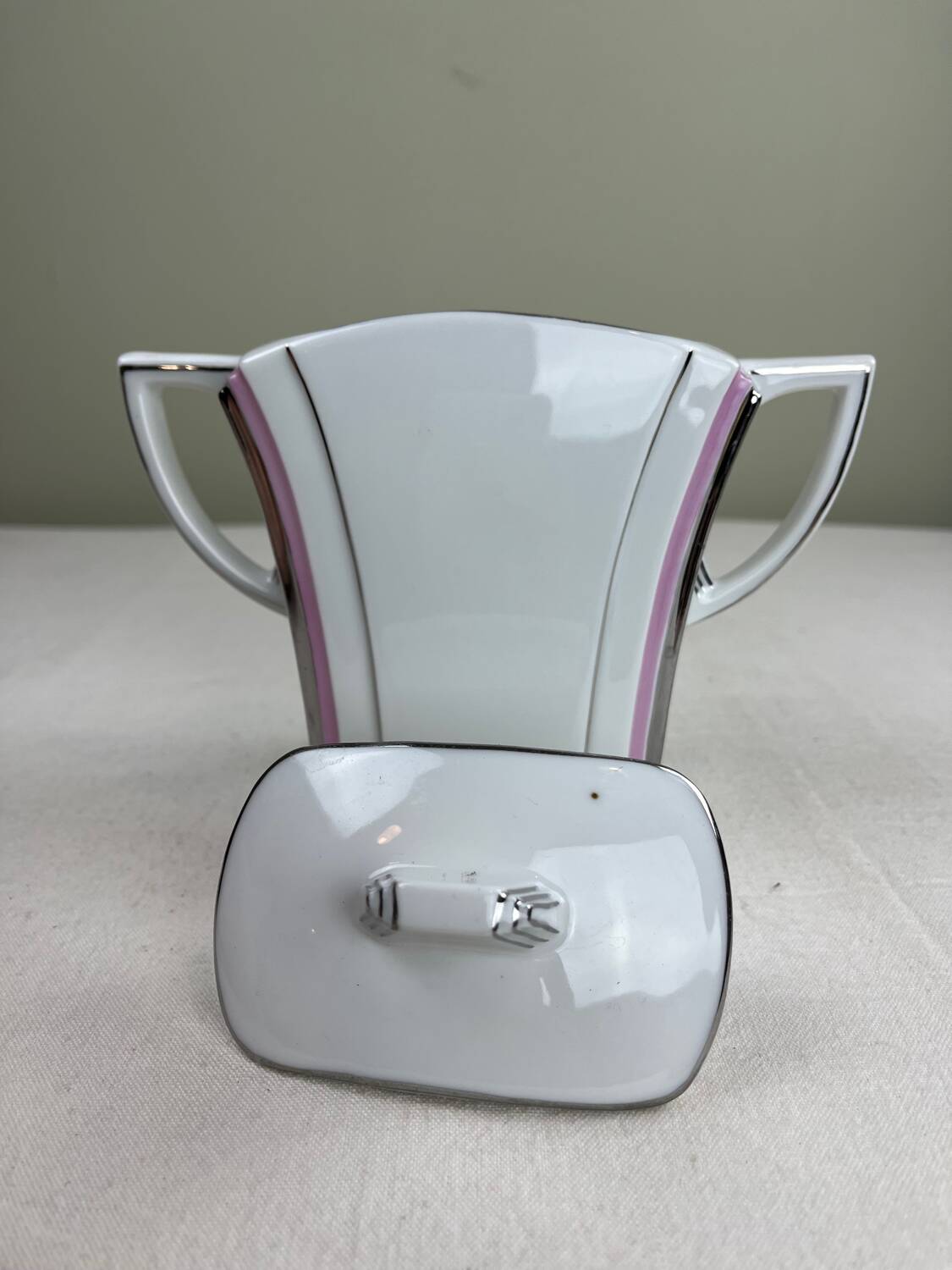 Art Deco sugar bowl