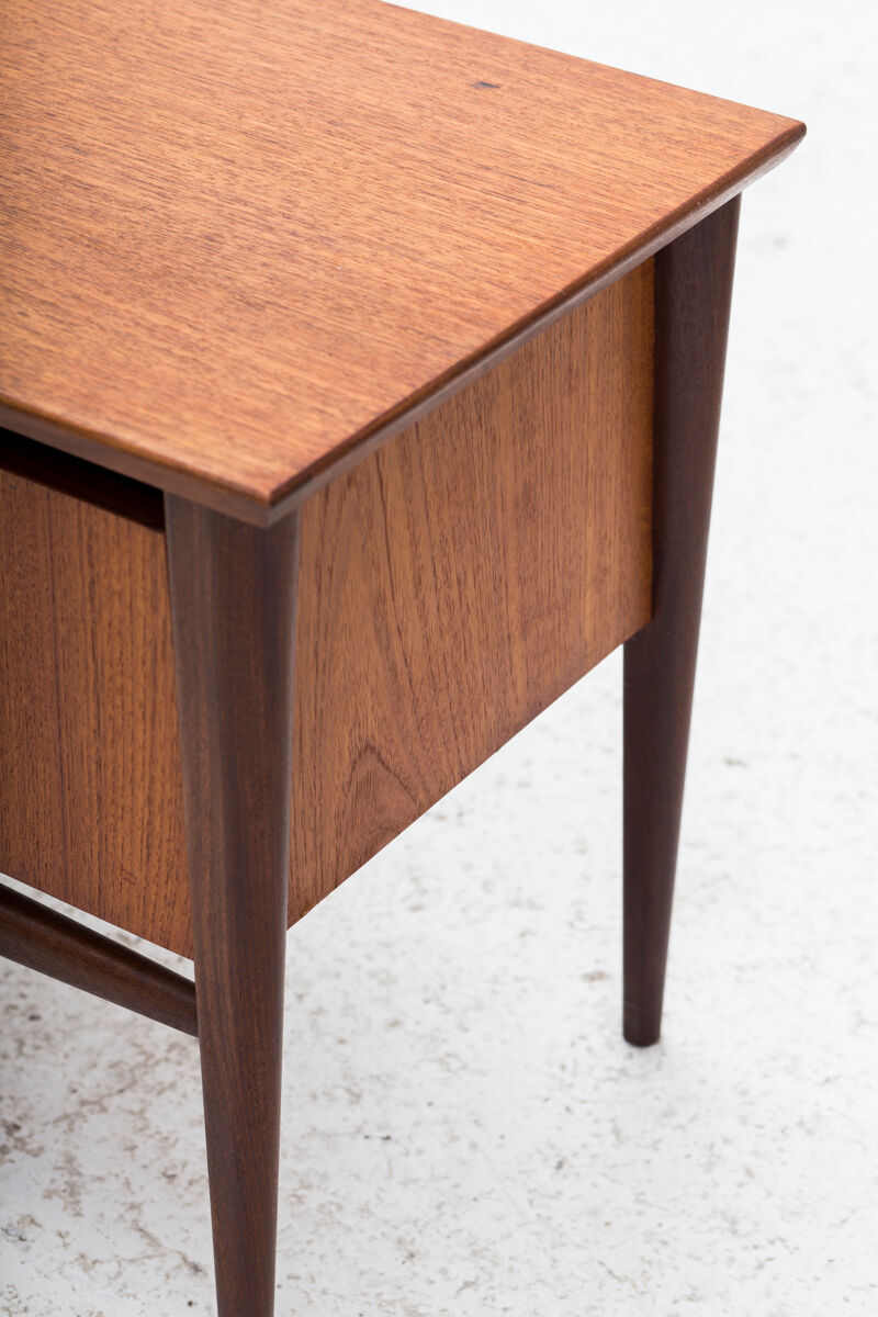 Tables de chevet de Louis Van Teeffelen pour Wébé, Hollande, années 1960