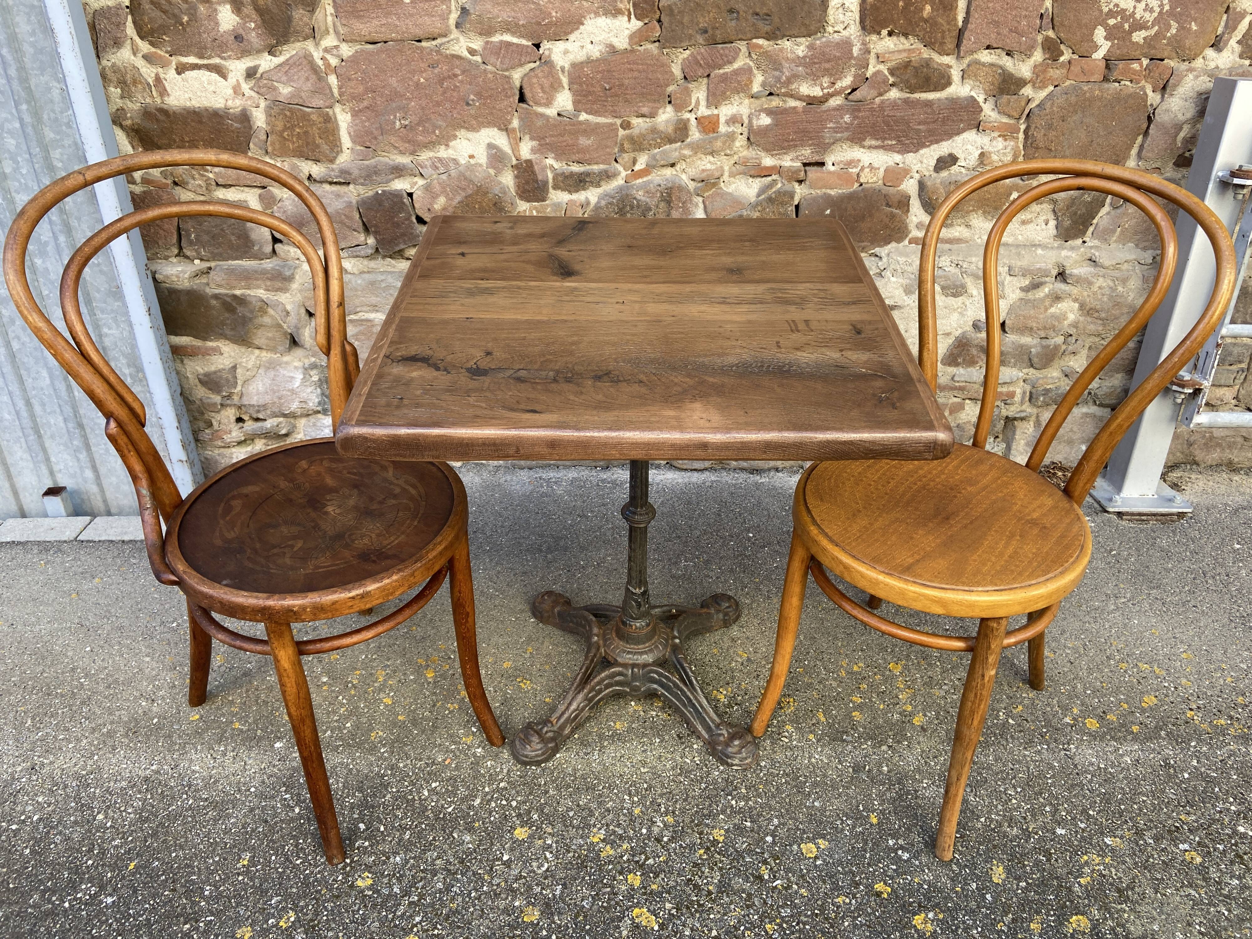 Vintage bistro coffee table