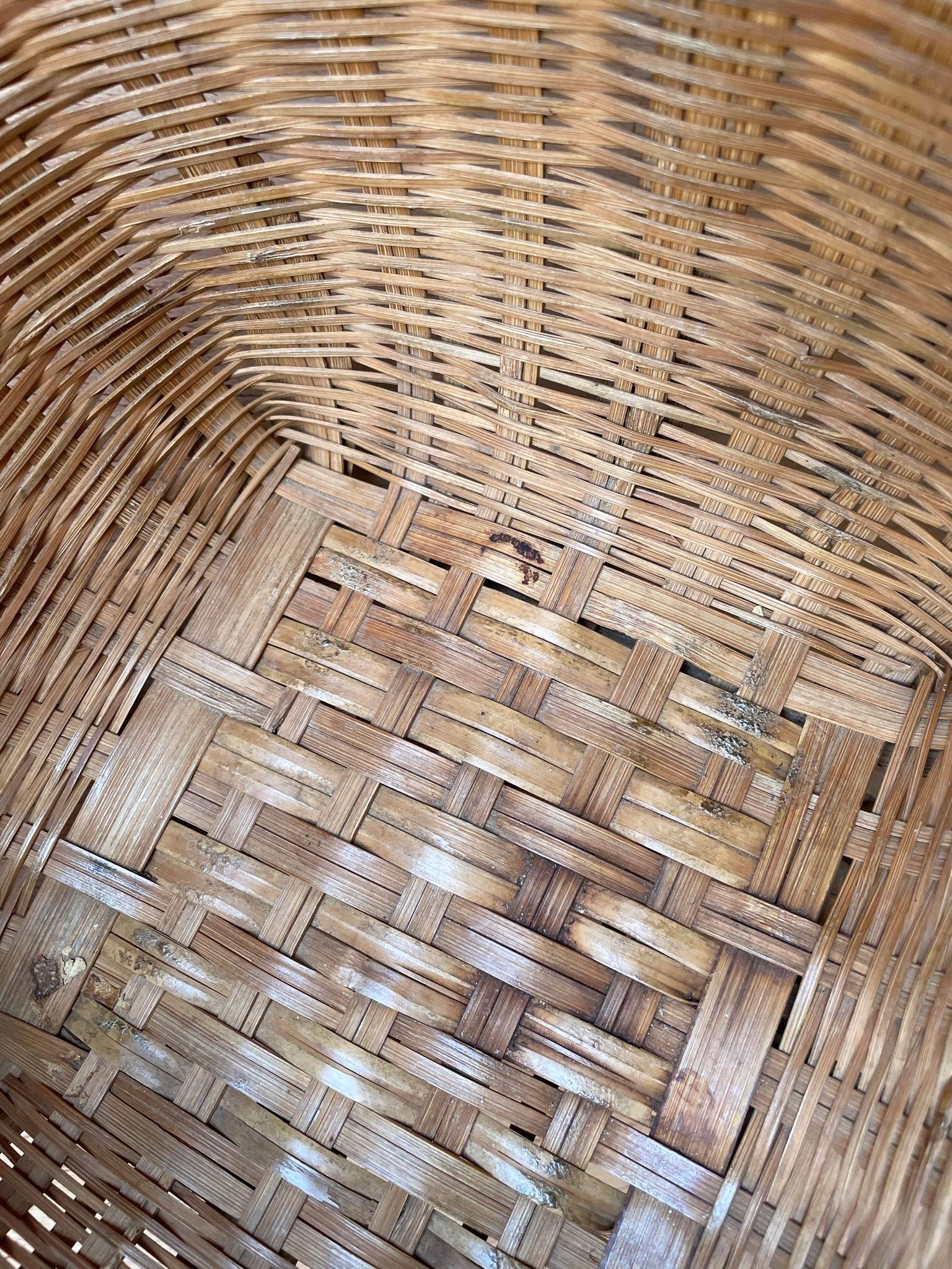 Wicker pot cover