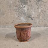 Wicker flowerpot