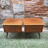 Pair of bedside feet compass