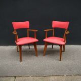 Paire de fauteuils scandinaves