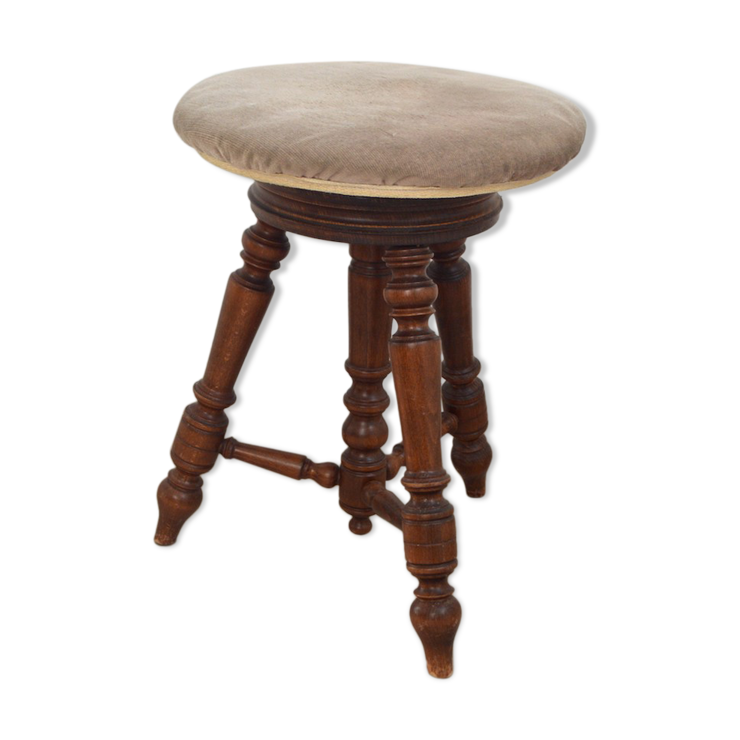 Tripod piano stool