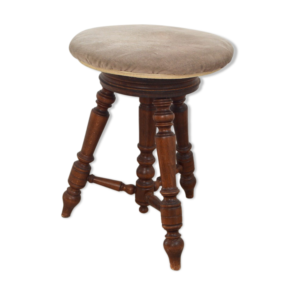 Tripod piano stool Selency